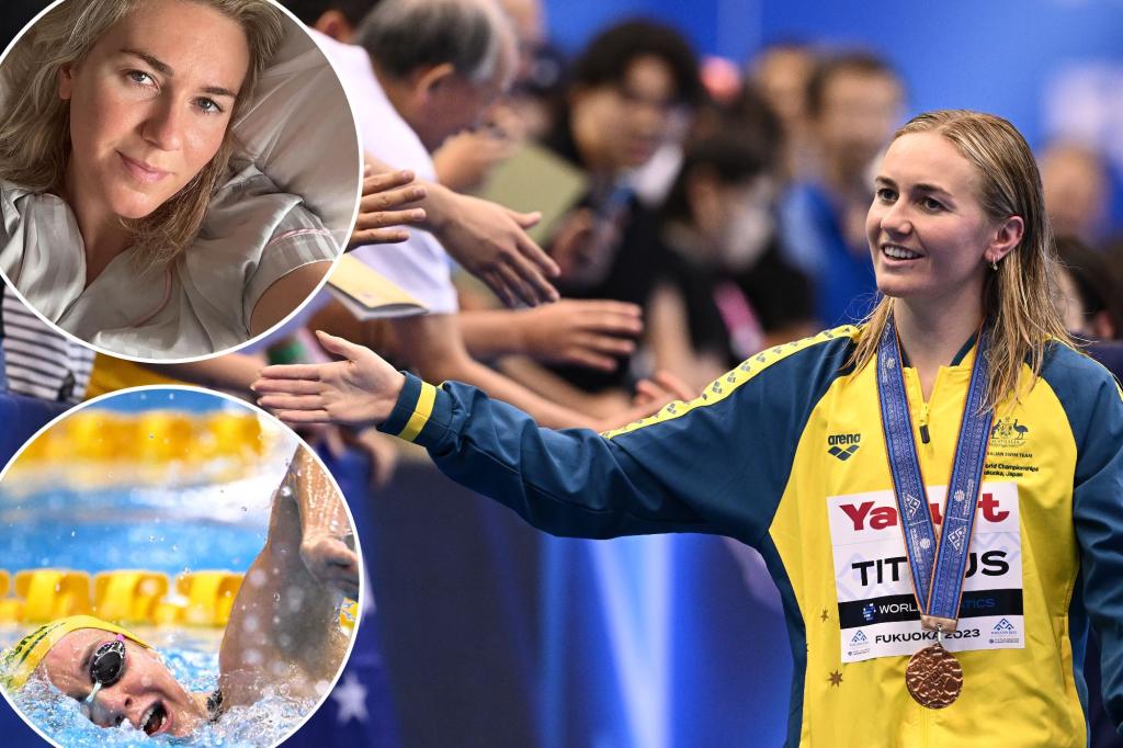 Olympic swimming champion Ariarne Titmus’ ‘scary’ health update ...