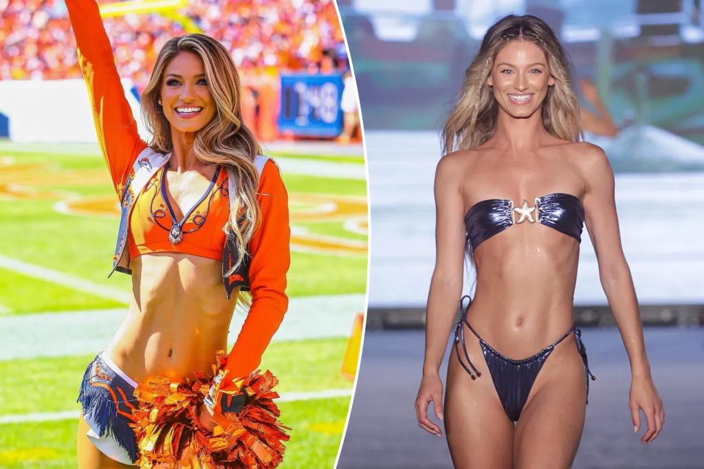 Broncos Cheerleader Named SI Swimsuit Rookie For 2024 Class Sports   News 108249 